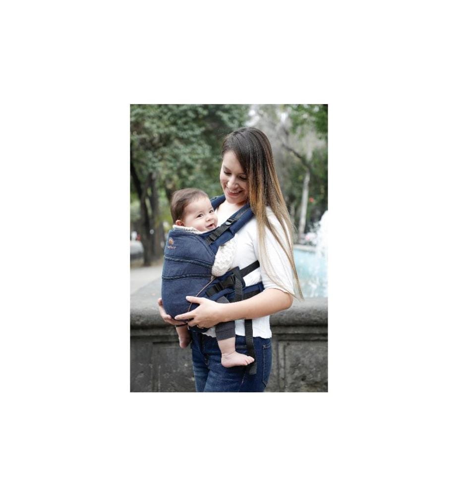 MANDUCA - Porte-bébé XT Denimblue Toffee