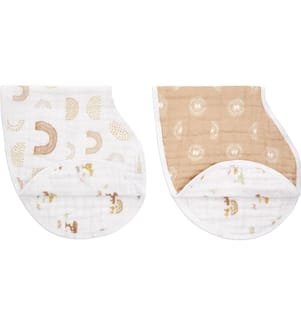 ADEN + ANAIS - Bavoir Keep Rising Lot de 2 30 x 26 cm