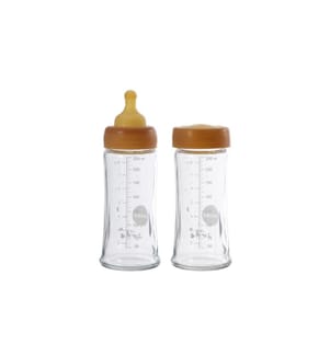 HEVEA - Bouteille en verre 2 x 250 ml