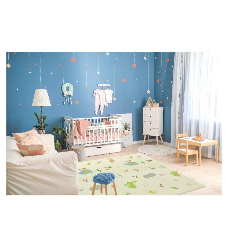BABY CARE - Natte de jeu Jungle Friends 185 x 125 cm