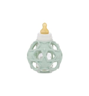 HEVEA - Bouteille en verre avec boule de préhension Étoile 120 ml