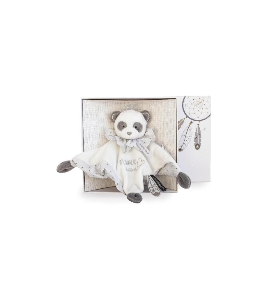 DOUDOU ET COMPAGNIE - Coffret cadeau Panda 20cm