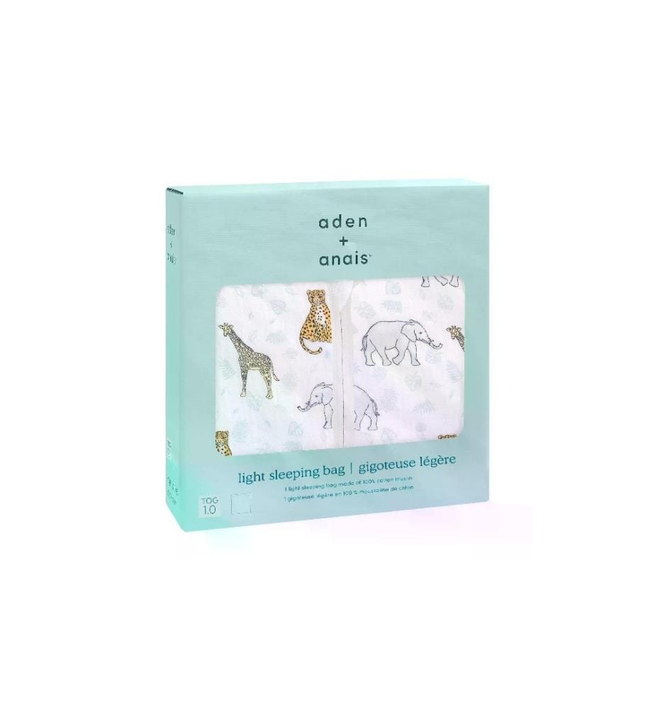 ADEN + ANAIS - Sacs de couchage été pour bébé Jungle 18-36 Mt.