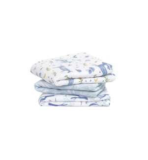 ADEN + ANAIS - Tissu de gaze Outdoors Set de 3 pièces 70 x 70 cm
