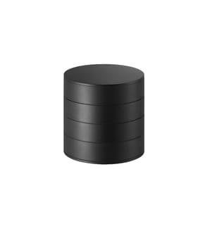 YAMAZAKI - Porte-bijoux Tower 10 cm, noir