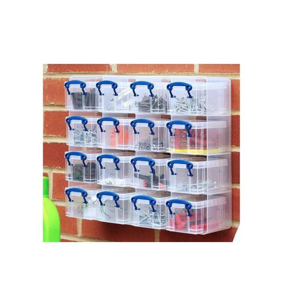 REALLY USEFUL BOX - Schubladenbox Set 0,3 l Transparent