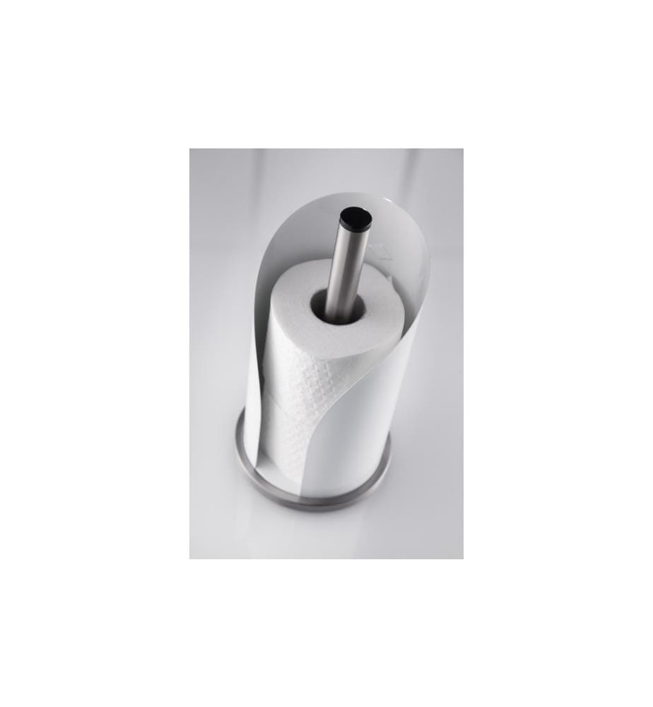 WESCO - Porte-rouleau essuie-tout Roll brillant, Blanc