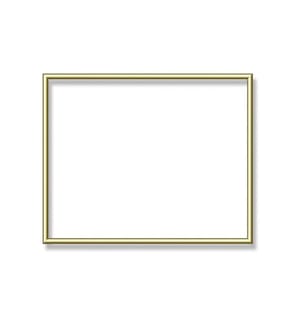 SCHIPPER - Zubehör Alurahmen Gold 40 x 50 cm