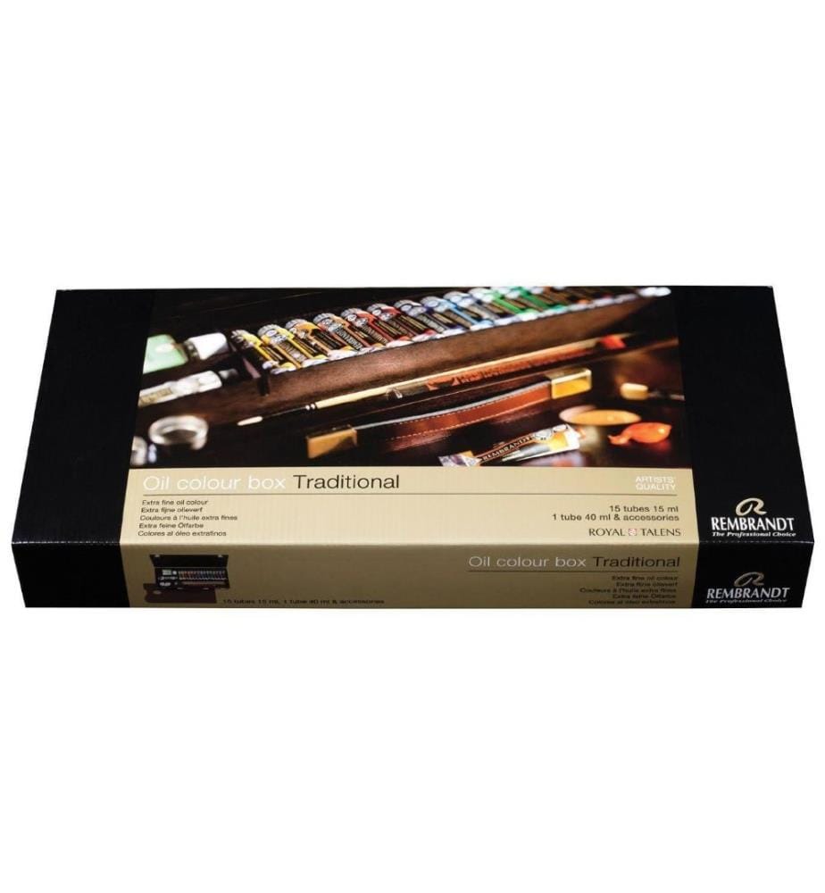 REMBRANDT - Ölfarbe Traditional 15 Tuben, Mehrfarbig