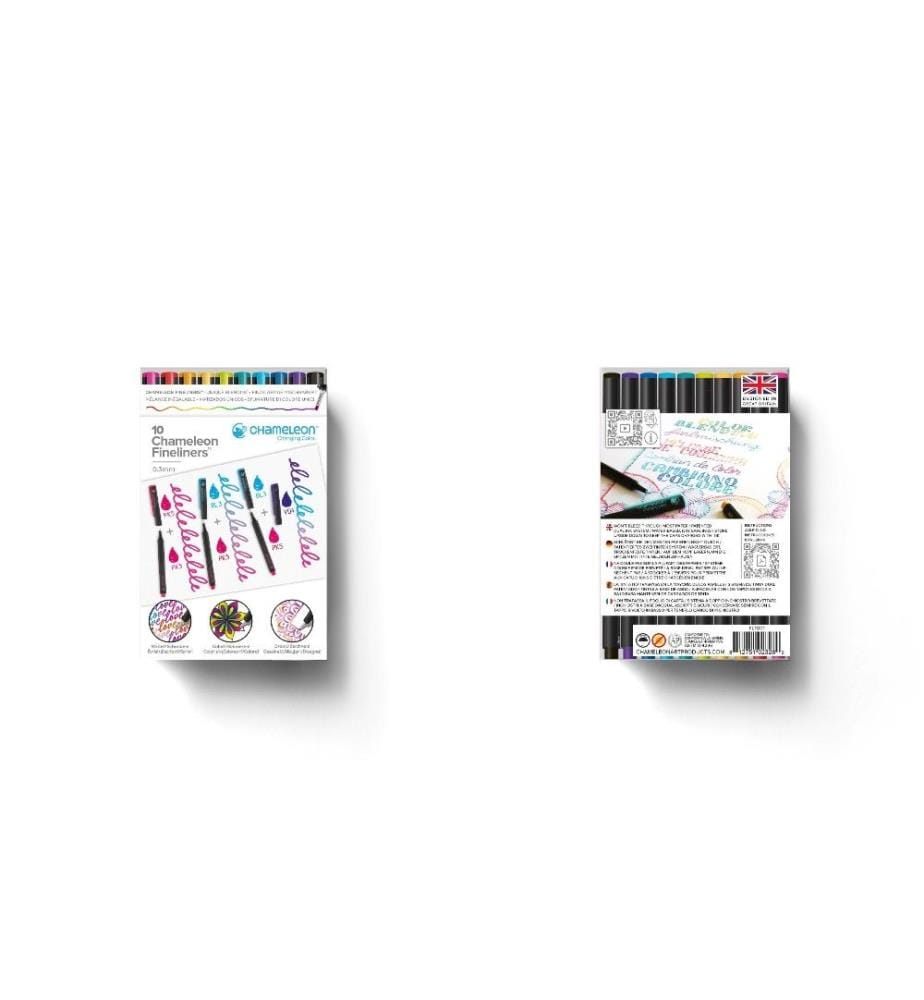 CHAMELEON - Fineliner Farbwechsel 0.3 mm, Mehrfarbig