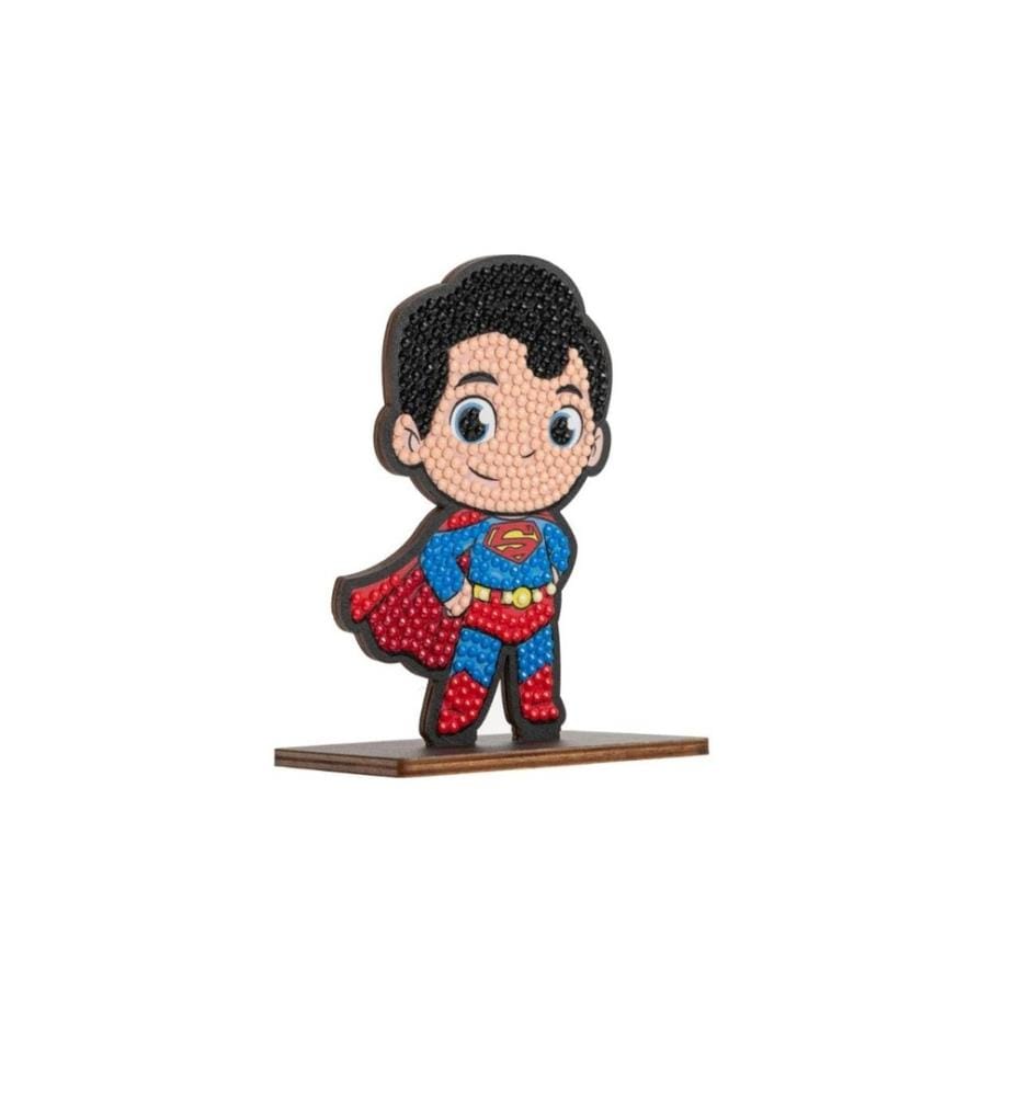 CRAFT BUDDY - Bastelset Crystal Art Buddies Superman