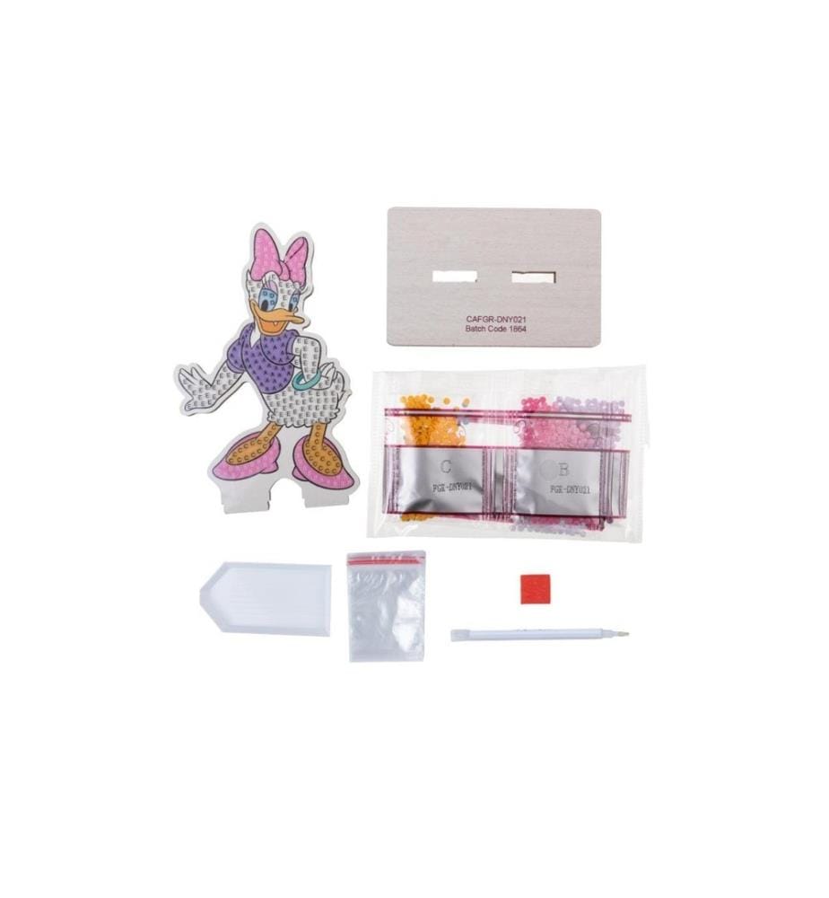 CRAFT BUDDY - Bastelset Crystal Art Buddies Daisy Duck