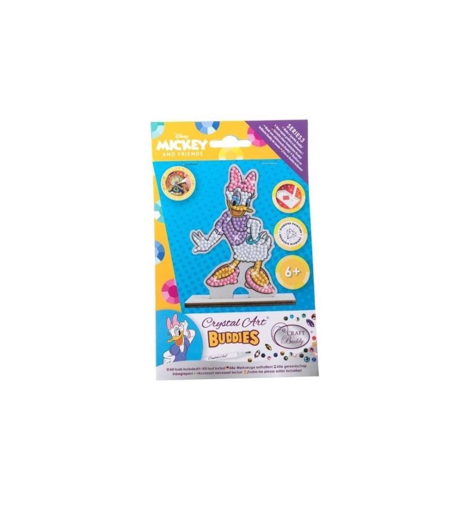 CRAFT BUDDY - Bastelset Crystal Art Buddies Daisy Duck