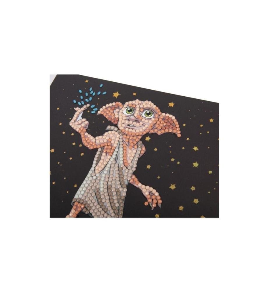 CRAFT BUDDY - Bastelset Crystal Art Card Dobby der Hauself