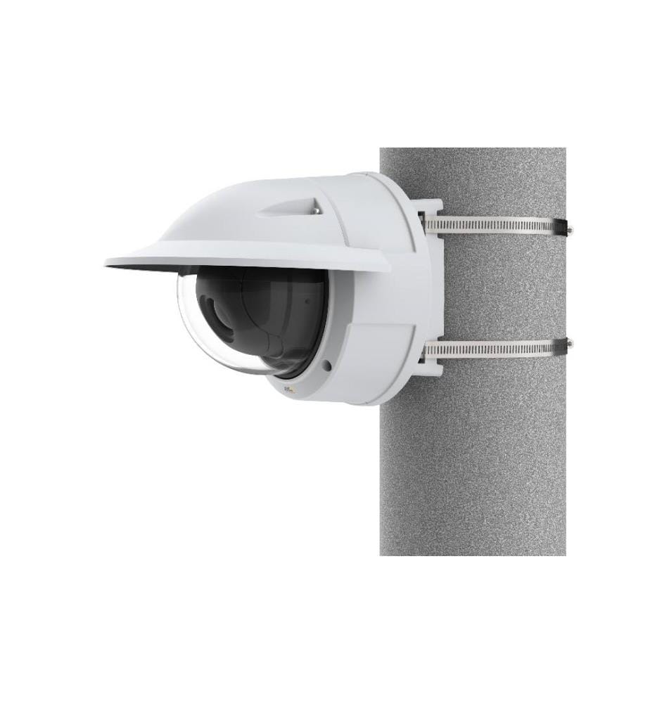 Support Axe T91B47 Pour Caméra - Fixation Sur Poteau Intérieur/Extérieur, Acier Inoxydable