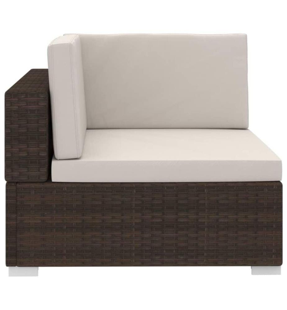 VidaXL Garten Sofagarnitur 3-teilig - Rustikale Kiefernholz Sitzgruppe