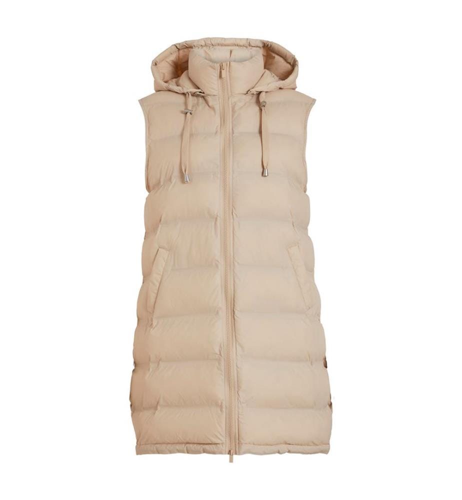 VILA CLOTHES - Doudoune sans Manches - Beige