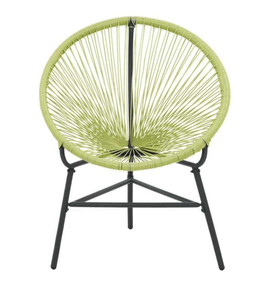 Chaise de jardin Acapulco Résine tressée Vert