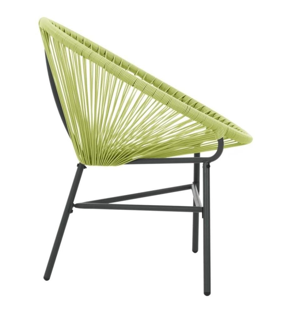 Chaise de jardin Acapulco Résine tressée Vert