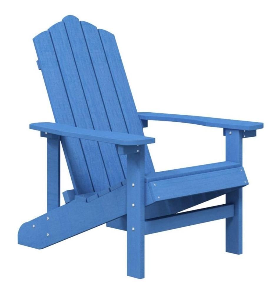 Chaises de jardin Adirondack 2 pcs PEHD Bleu aqua