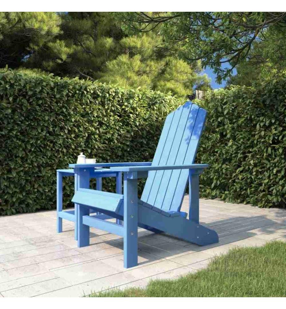 Adirondack-Gartenstuhl HDPE Aquablau