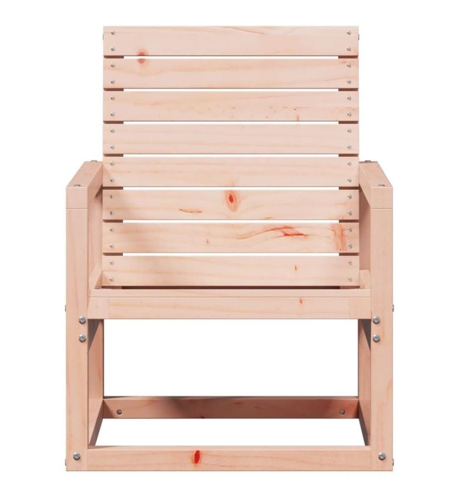 Chaise de jardin 57,5x63x76 cm bois massif de douglas