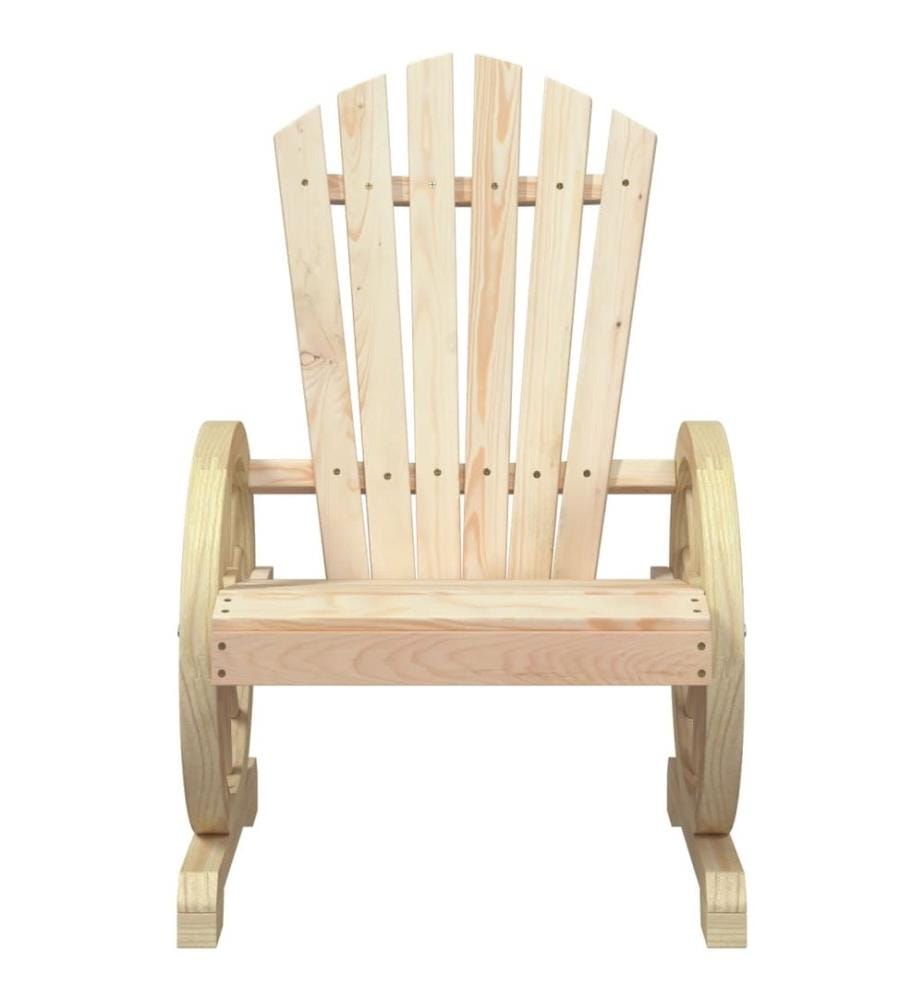Chaise de jardin Adirondack bois de sapin massif