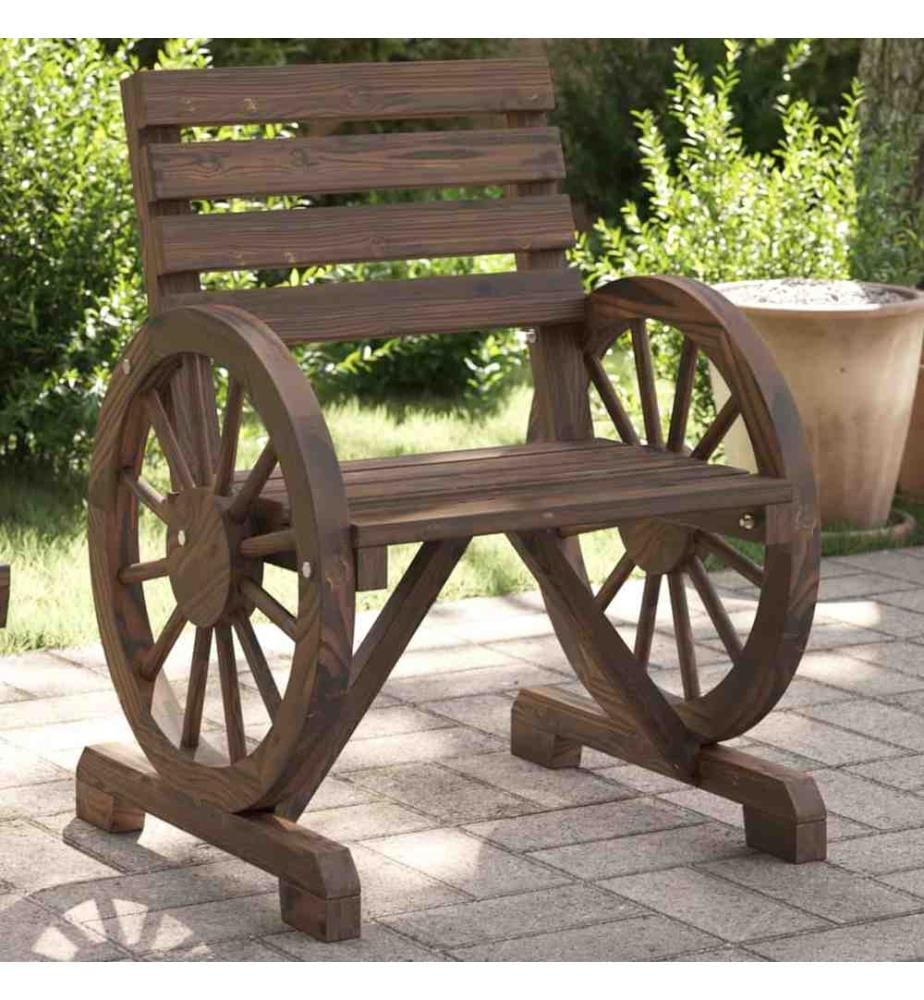 Chaises de jardin Bois de sapin massif