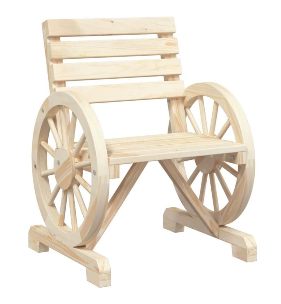 Chaises de jardin Bois de sapin massif