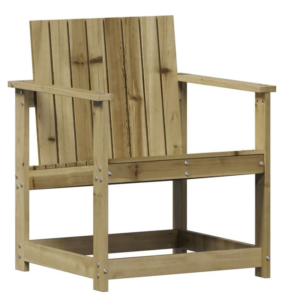 Salon de jardin 3 pcs bois de pin imprégné
