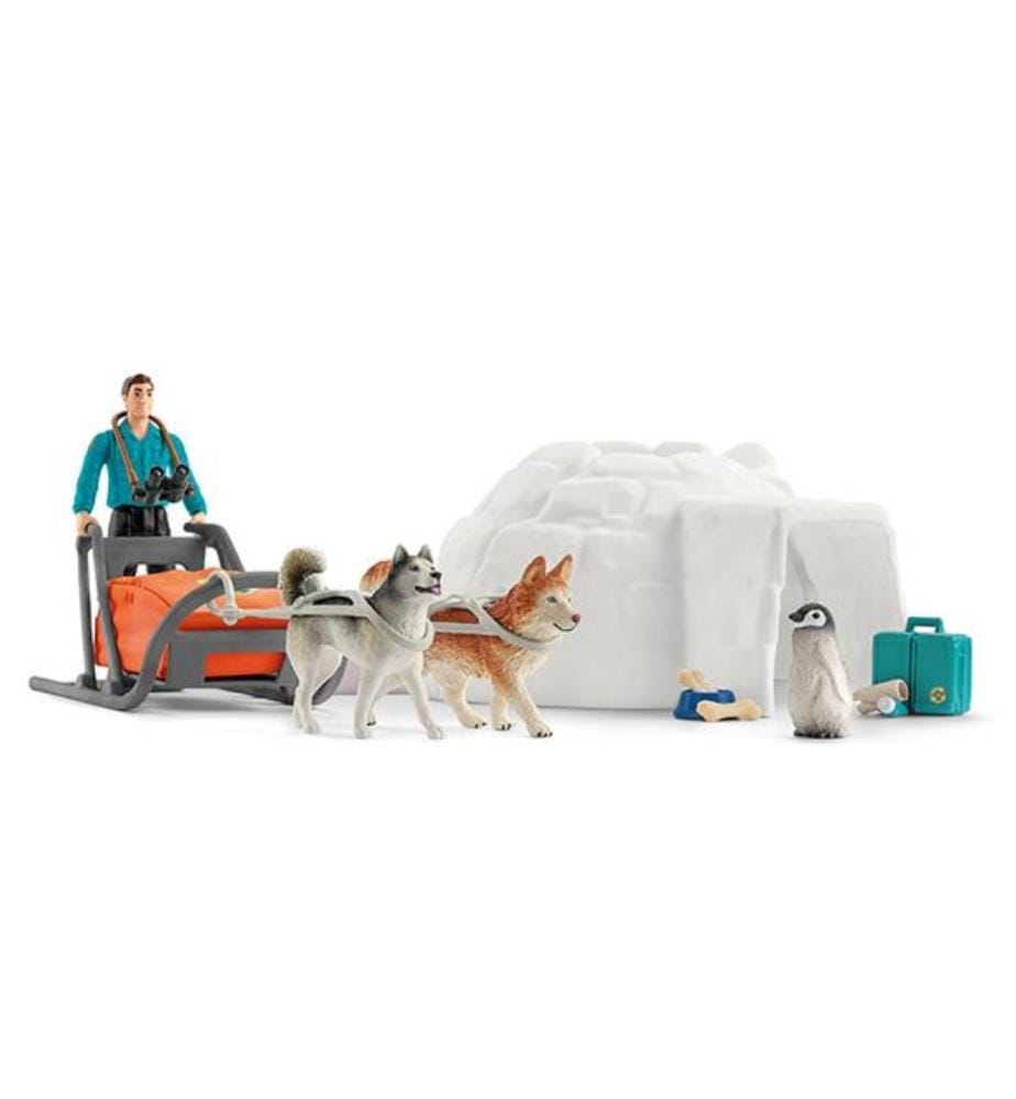 SCHLEICH -  Wild Life Expédition en Antarctique,  36x26x7,8cm, National Geographic Kids