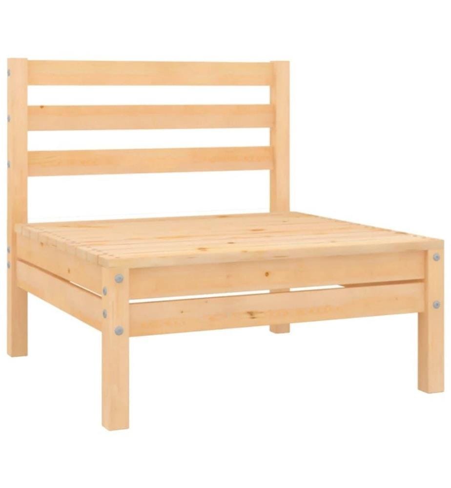 Salon de jardin 3 pcs Bois de pin massif