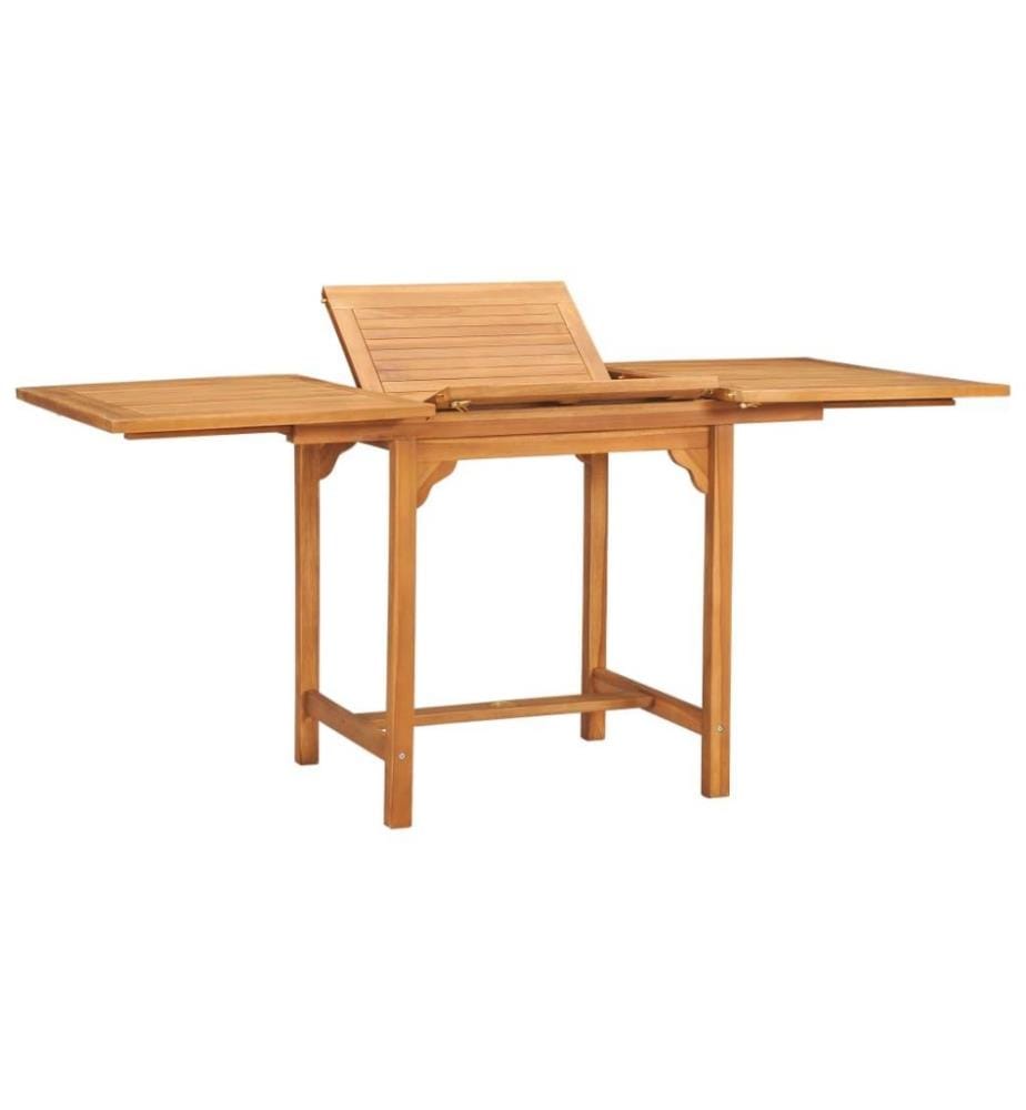 Salon de jardin 5 pcs Bois de teck massif
