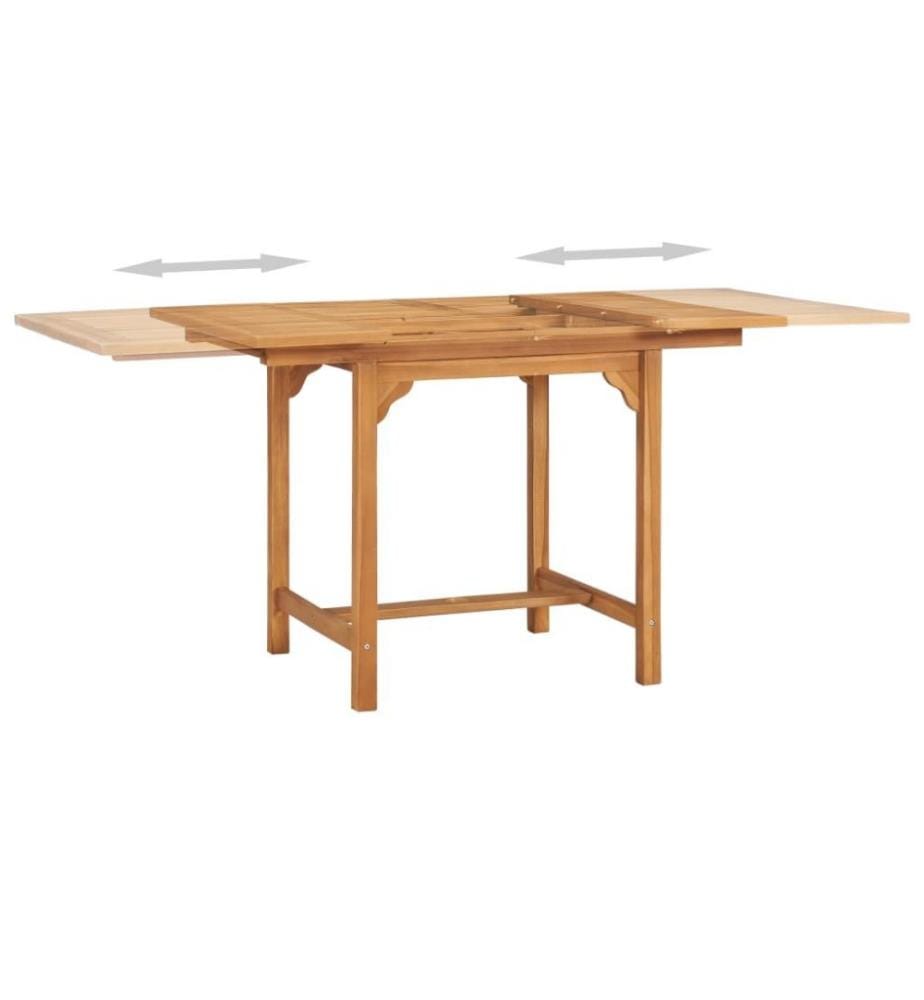 Salon de jardin 5 pcs Bois de teck massif