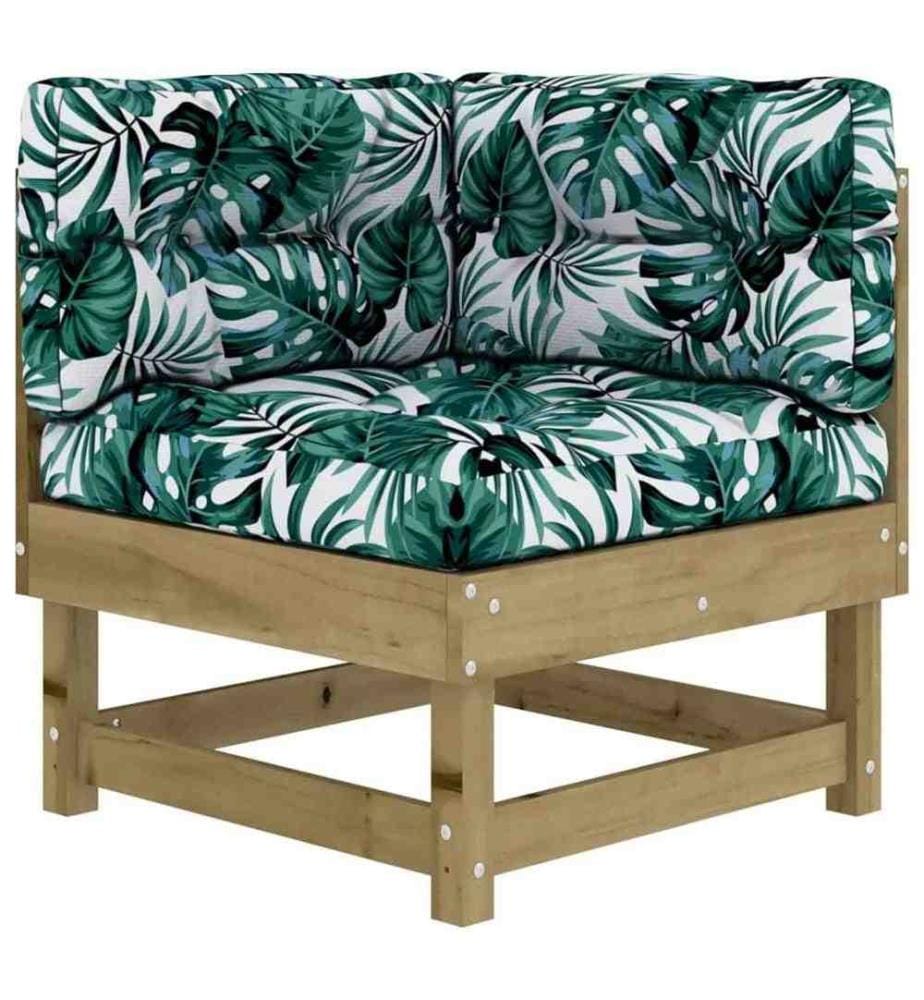 5-tlg. Garten-Lounge-Set mit Kissen Imprägniertes Kiefernholz