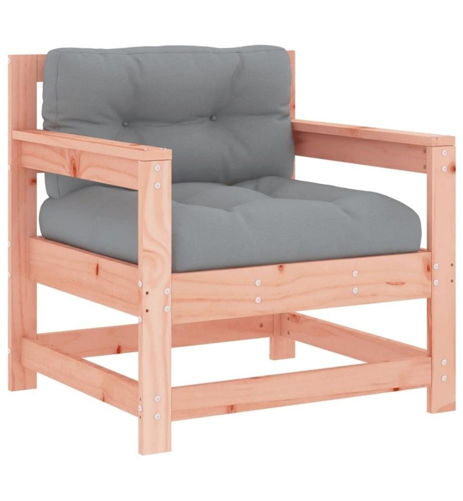 6-tlg. Garten-Lounge-Set mit Kissen Massivholz Douglasie