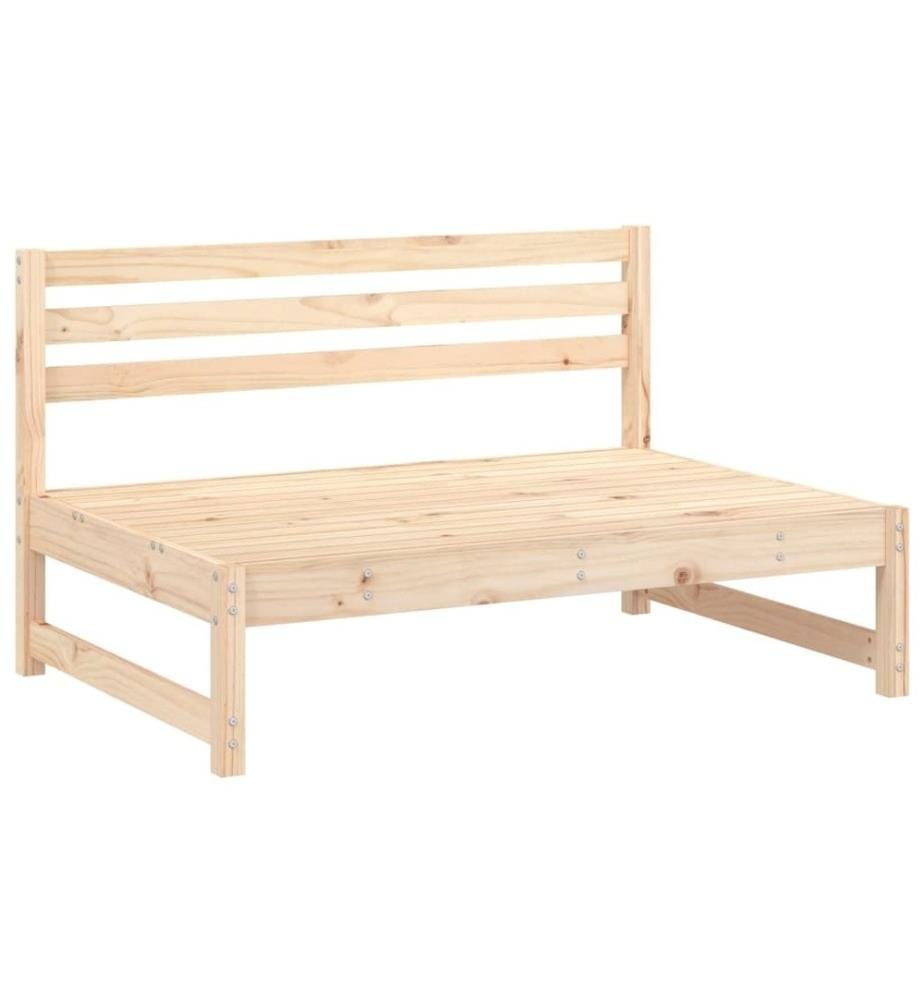 Salon de jardin 4 pcs bois massif de pin