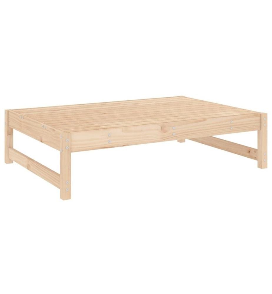 Salon de jardin 4 pcs bois massif de pin