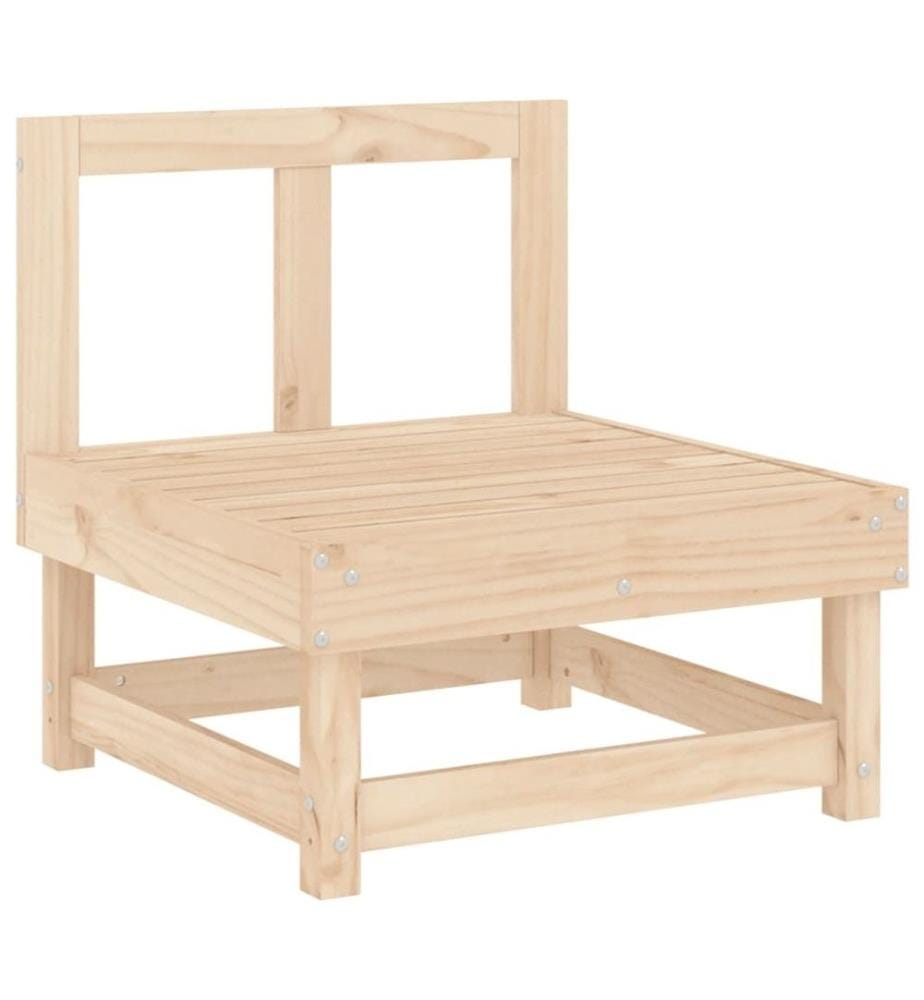 6-tlg. Garten-Lounge-Set Massivholz Kiefer