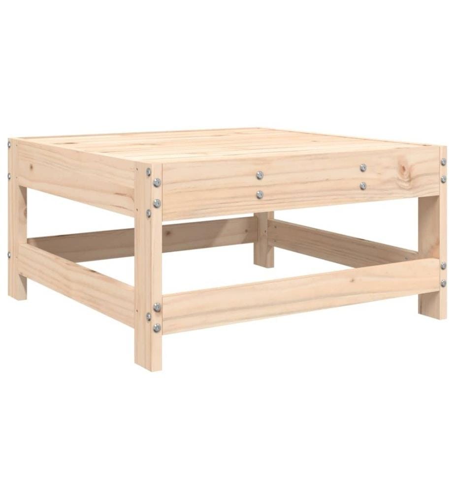 8-tlg. Garten-Lounge-Set Massivholz Kiefer
