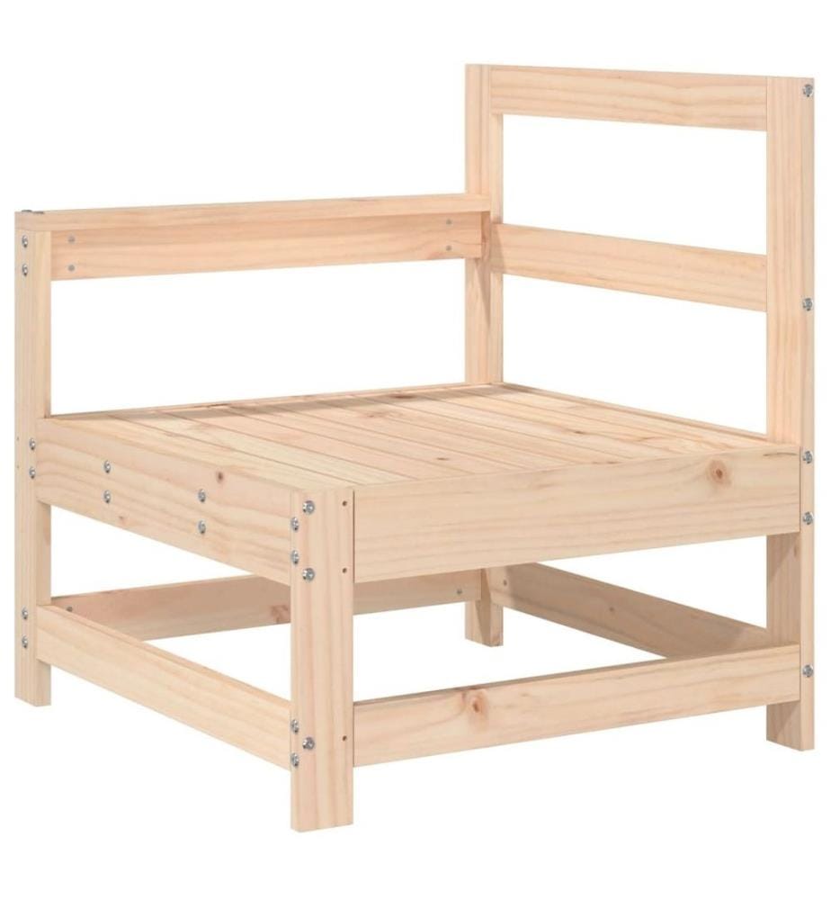 7-tlg. Garten-Lounge-Set Massivholz Kiefer