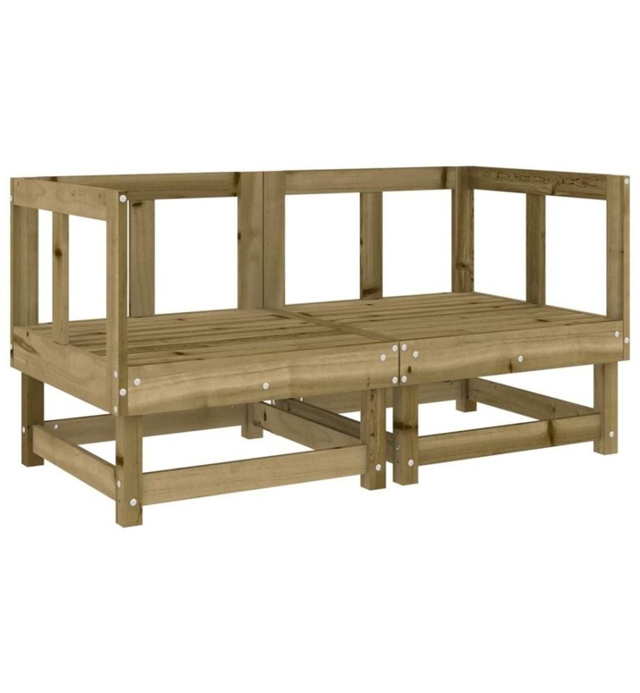 6-tlg. Garten-Lounge-Set Imprägniertes Kiefernholz