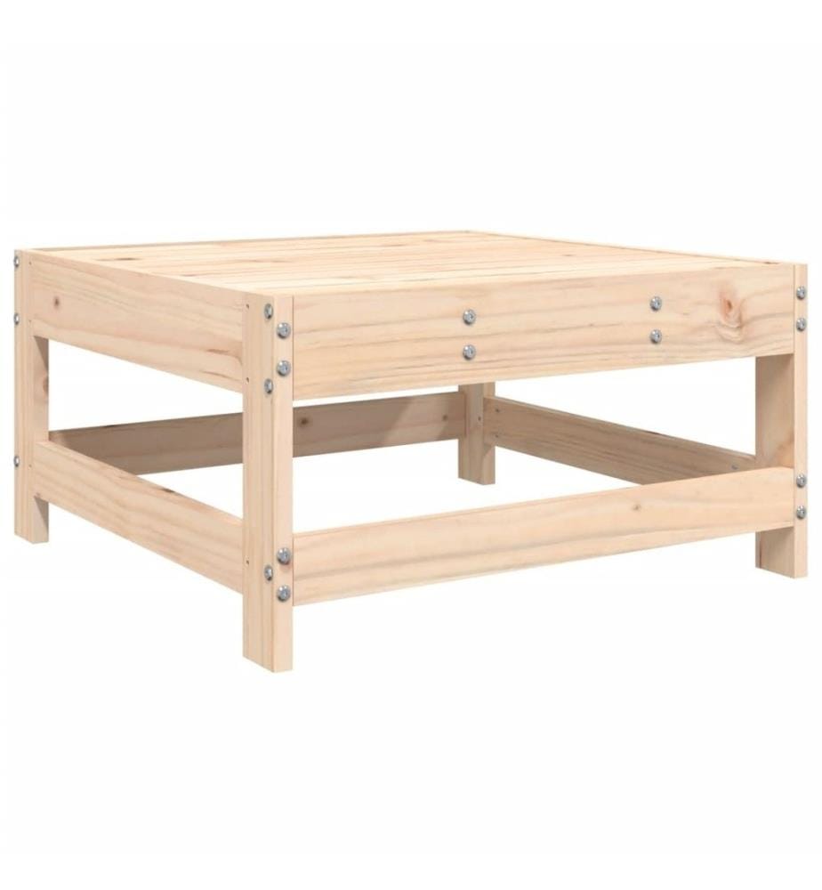 4-tlg. Garten-Lounge-Set Massivholz Kiefer