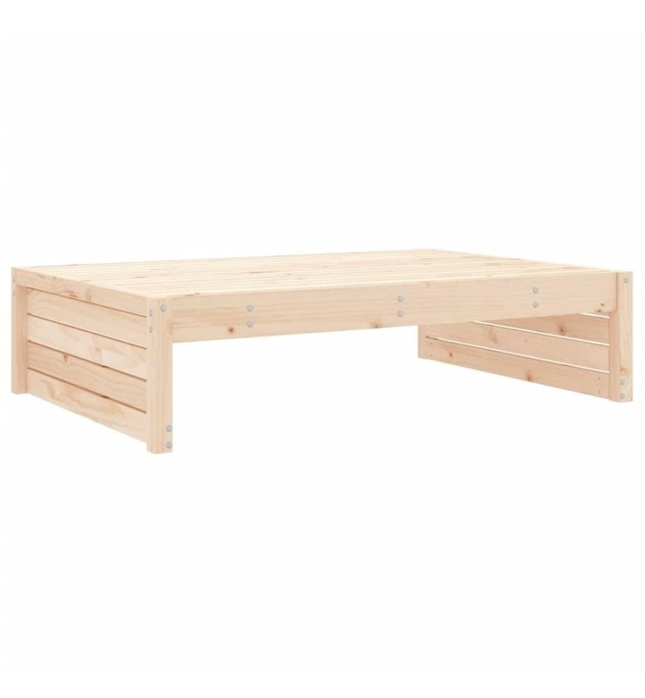 Salon de jardin 4 pcs bois massif de pin
