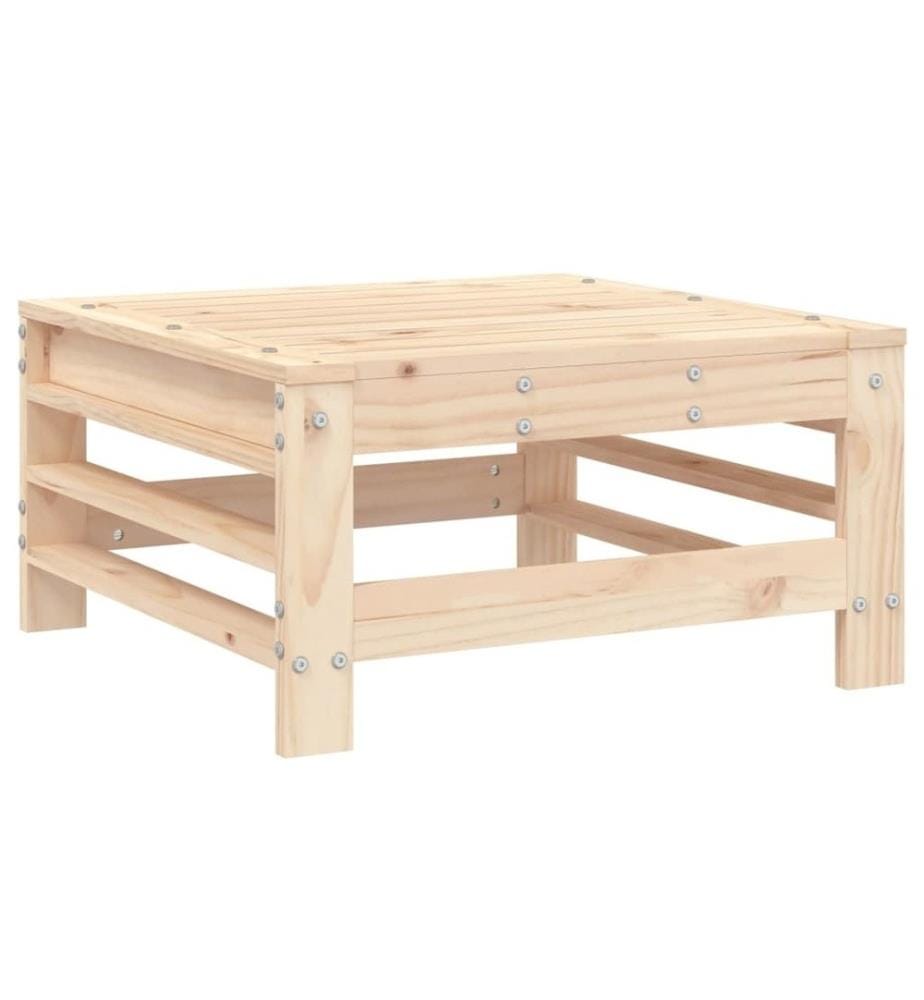 8-tlg. Garten-Lounge-Set Massivholz Kiefer