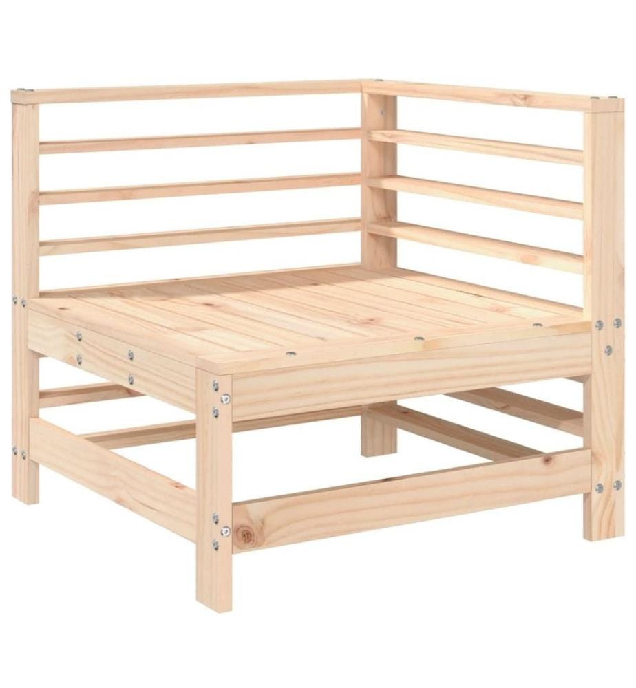 7-tlg. Garten-Lounge-Set Massivholz Kiefer