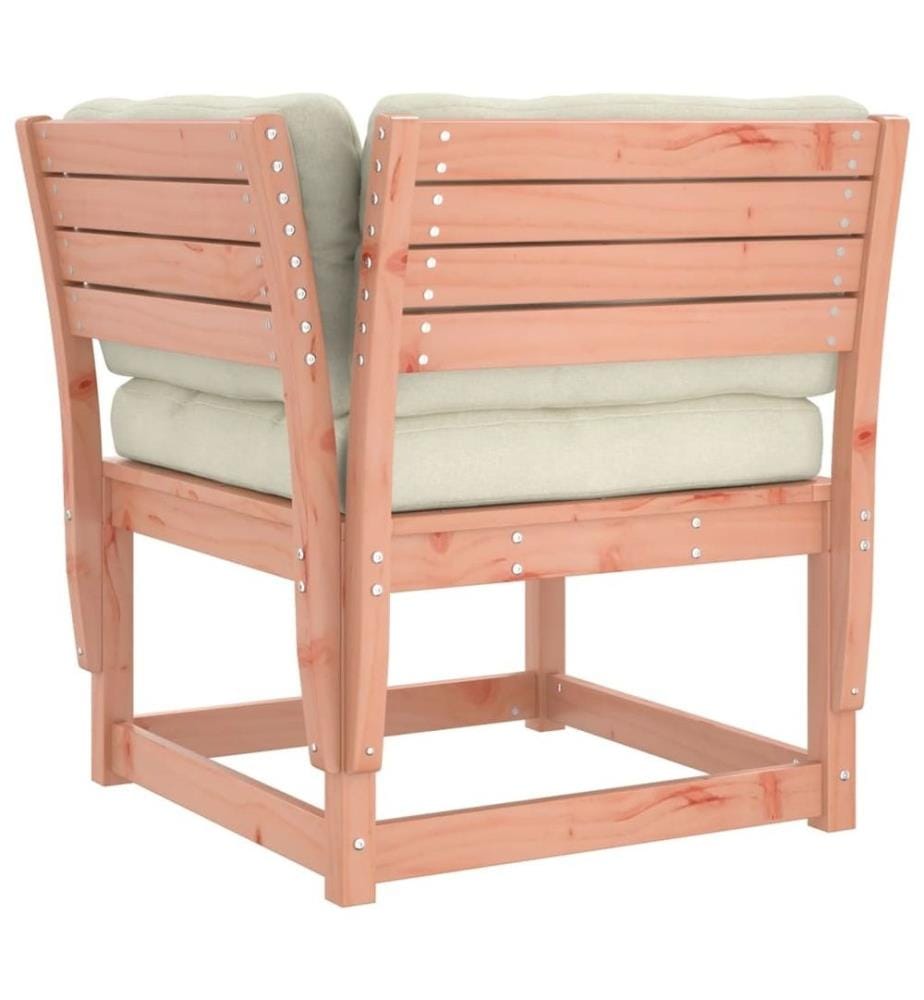 7-tlg. Garten-Lounge-Set mit Kissen Massivholz Douglasie