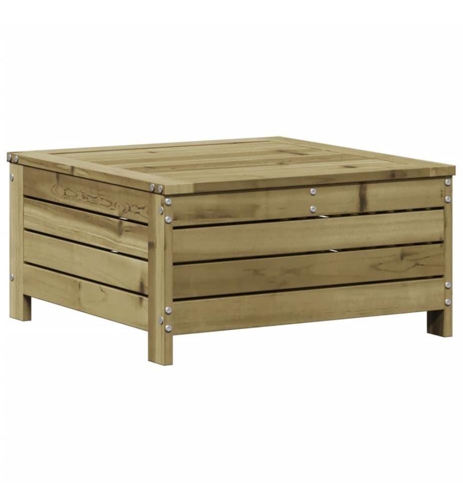 3-tlg. Garten-Lounge-Set mit Kissen Kiefernholz Imprägniert