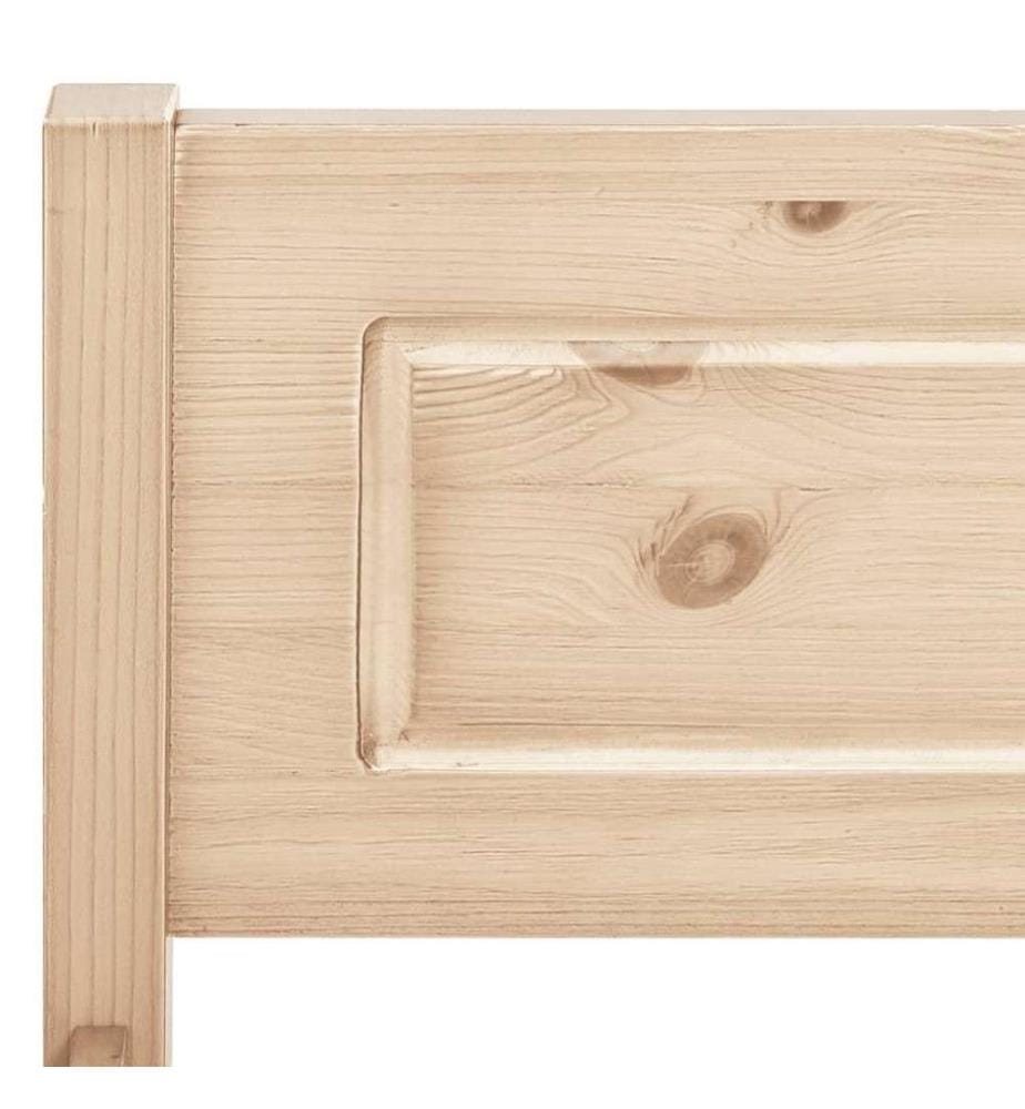 Cadre de lit Bois de pin massif 180x200 cm