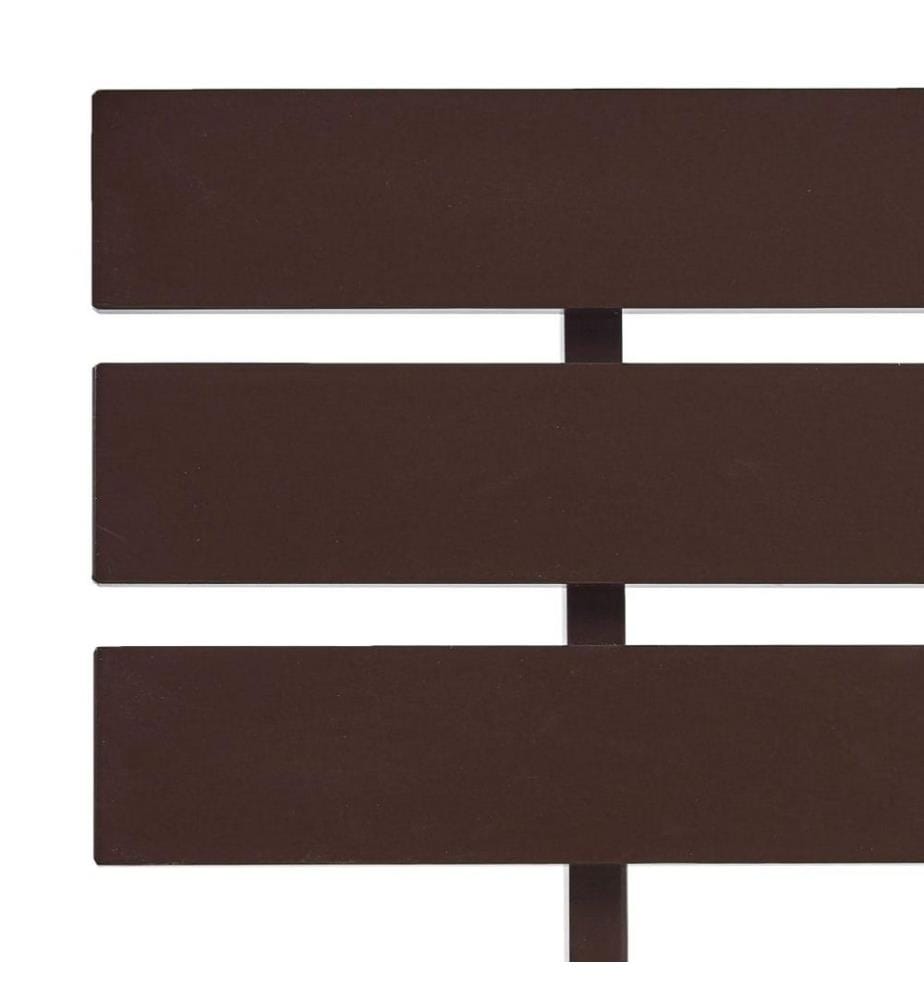 Cadre de lit Marron foncé Bois de pin massif 160 x 200 cm